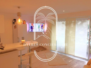 T2 Cocconing- Clim PK WIFI- Costebelle-5min plage BY HC